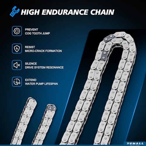 3.5 3.7 Timing Chain Kit W/Water Pump with Timing Tool Kit Fits for 2007-2011 Edge/CX-9/Fusion/Taurus/6/MKS/MKT/Flex/MKS/MKT/MKX/MKZ/Sable/Taurus X V6 Cyclone Engines # AT4Z-6306-A 7T4Z-6256-A - color: FOR 2007-2010 Edge 3.5L