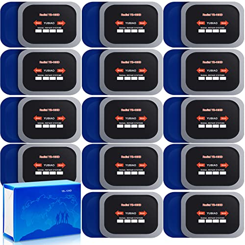 Tallew 20 Pcs Tire Patch Heavy Duty Rubber Patches Radial Repair Patch Tube and Tire Plug Kit Emergency Repair Tool for Puncture Car Truck Bus Tractor Vehicle (3.15 x 4.7 Inch) - size: 3.15 x 4.7 Inch