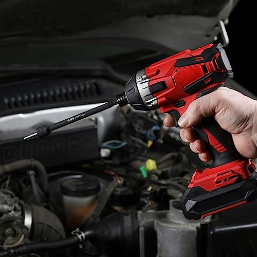ARES 70654 7/16-Inch Magnetic Impact Nut Driver | Impact Grade Nut Setter with Industrial Strength Magnet - size: 7/16" Magnetic Impact Nut Driver