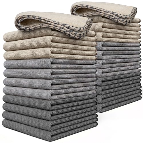Chemical Guys, AllSwipe Multi-Purpose Microfiber Towels, 14 x 12, 24 Pack | Versatile microfiber towels for washing, drying, glass and interiors, soft and scratch-free, twenty-four per pack - size: 24 Pack