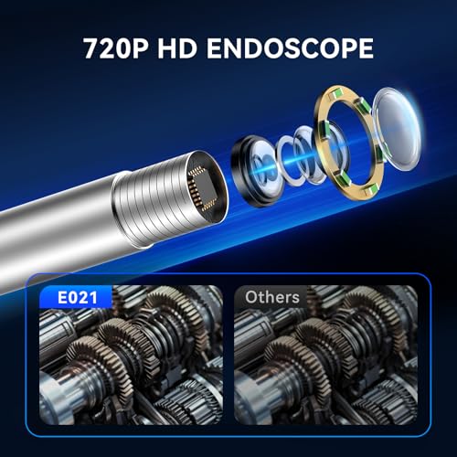 MUCAR 892BT OBD2 Scanner + MUCAR E021 USB Endoscope