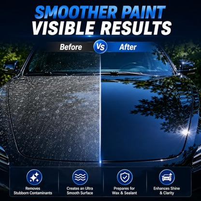 MAQIHAN Clay Bar Kit Car Clay Bar - 3 Pack 100g Clay Bars Auto Detailing ith Washing and Adsorption Capacity, Magic Claybar Car Detailing Kit for Car Detailing Car Wash Clean, Shiny Car Stuff