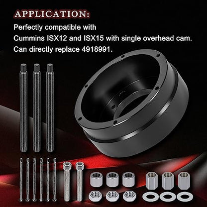 4918991 Front Crankshaft Seal & Wear Sleeve Remover/Installer Tool Compatible with Cummins ISX12 and ISX15