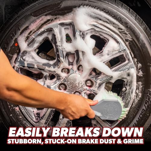Chemical Guys, Sprayable Diablo Wheel Cleaner for All Rim Finishes, 32 oz | pH-balanced spray lifts brake dust and road grime from wheels, rims and tires, safe on all wheel finishes - style: Sprayable 32 oz