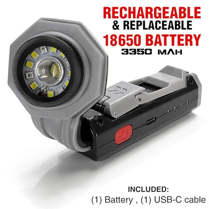STKR Concepts FLEXIT Pocket Light, 650 Lumens, Black