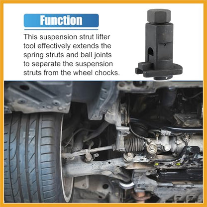 Universal 5.0-11.5mm Suspension Strut Spreader Tool Car Strut Shock Absorber Dismantle Spreader Remover Strut Socket for Audi for VW for BMW for Ford Replacement