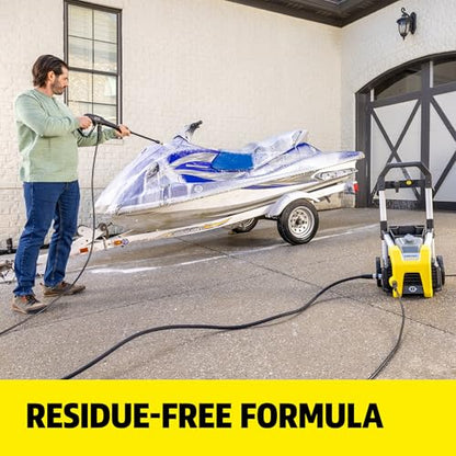 KÄRCHER Vehicle Wash and Wax, Pressure Washer Detergent | Cleans Cars, Bikes, Trucks, Boats and More, Highly Concentrated, Makes up to 40 gal of Cleaner - style: Vehicle Wash & Wax