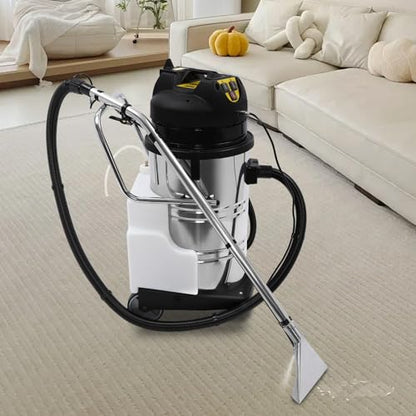 Commercial Carpet Cleaner Machine, 3-In-1 Portable Wet Dry Vacuum Floor Cleaner, Portable Carpet Cleaner 80L/21.13Gal Sofa Curtains Carpet Cleaning for Carpet and Hard Floor - size: 80L Carpet Cleaner