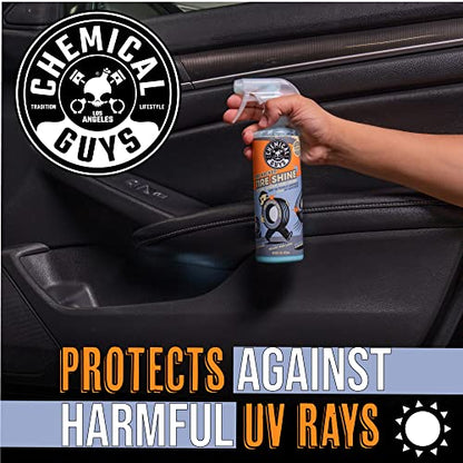 Chemical Guys, Tire Kicker Extra Glossy Tire Shine for Rubber, 1 Gallon | Sprayable dressing revives a deep wet look on tires, trim and bumpers, dries to the touch with no greasy sling - size: 128 fl Oz, style: Only
