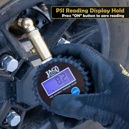 JACO Elite Digital Low Pressure Tire Gauge - 30 PSI