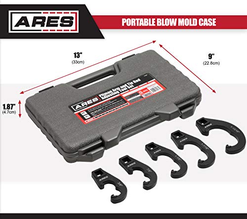 ARES 71507 - Pitman Arm and Tie Rod Adjusting Tool Set - 1/2-Inch Drive - Unique Design Allows 360-Degree Rotation of Adjusting Sleeves - size: Pitman Arm and Tie Rod Adjusting Tool Set