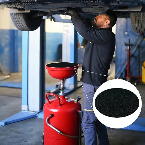3 Pcs Oil Drain Splash Pad, 15'' Round No Splatter Pad Oil Splash Pad Fits Most Oil Drains Anti Splash Oil Change Mat for Mechanics and Automotive Techs - size: 3 PCS 15 IN