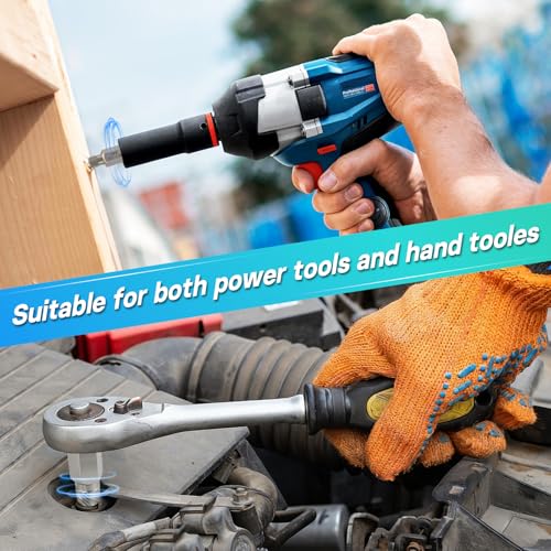 25Pcs Hex Bolt Extractor Set, Easy Out | Multi-Spline Extractor for Stripped/Broken Bolts, Cr-Mo Steel, Durable Rustproof, Essential Auto Mechanic Tool & Home DIY - size: 25 Piece