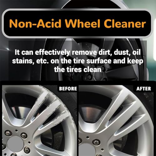 3set Wheel Blaze Cleaner, Wheelblaze Wheel Cleaner, Multi-Purpose Wheels Care Cleaners, Versatile and Powerful Rust Converter, Turn Filthy Wheels Into Instant Shine and Lasting Protection - size: 3set