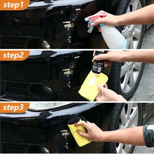 Car Scratch Repair Wax with Sponge and Towel, 2026 New Upgrade Car Scratch Remover Wax, Automotive Scratch Repair, Professional Car Paint Repair Compound for Deep Scratches (120g)