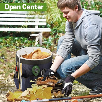 Bucket Tool Organizer, 5 Gallon Garden Tool Bucket Organizer, Bucket Tool Caddy Organization for Garden, Construction, Carpenter, Electrician, Builder