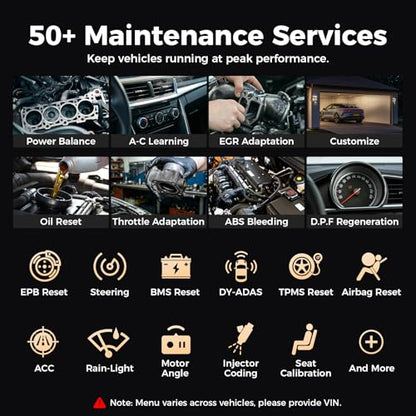 TOPDON ONE Plus OBD2 Scanner, Professional Bidirectional Scan Tool, ECU Programming & Coding, 50+ Reset, J2534 Pass-Thru/DoIP, Automotive Diagnostic Tool for All Vehicles with Topology Mapping