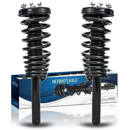 Detroit Axle - 2 Front Struts for 1998-2002 Honda Accord 1999-2003 Acura TL 01-03 CL Complete 2 Struts with Coil Spring Assembly Replacement Quick Install Ready Strut Shocks - size: 171691L_171691R/PAIR