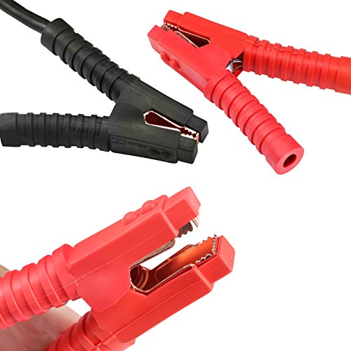 Voilamart Auto Jumper Cables 2/0 Gauge 3000AMP 20Ft w/Carry Bag, Instruction Slip, Commercial Grade Automotive Booster Cables, Heavy Duty for Car Van Truck