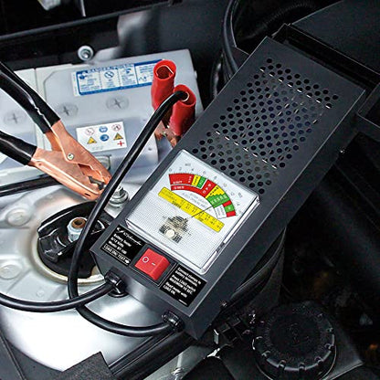 Schumacher ElectricCar Battery Load Tester and Voltmeter for Batteries Upto 1000 Cranking Amps,ChargingSystemDiagnosis for 6V/12V PowerSport,Automotive and MarineBatteries,Analog/BT-100 (Pack of 2) - size: Analog / BT-100 (Pack of 2)