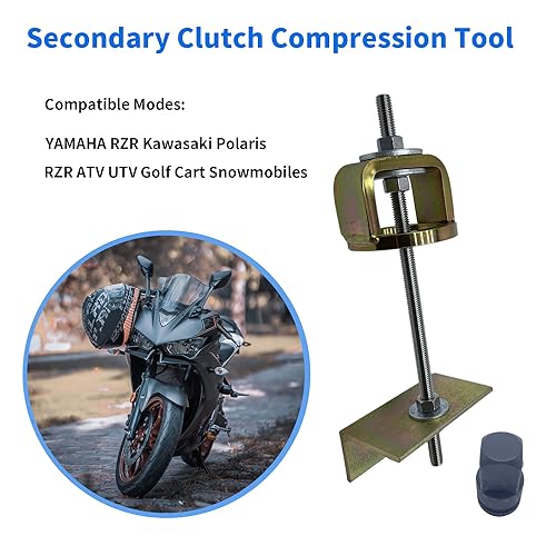 Secondary Clutch Compression Tool for ATV UTV Snowmobile Polaris Yama-ha
