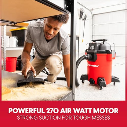 Vacmaster 8-Gallon 3.5 Peak HP Wet/Dry Shop Vacuum- VCM811PF 1101 - size: 8-Gallon