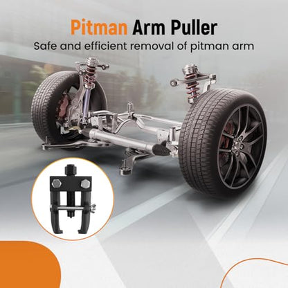 maXpeedingrods Pitman Arm Puller Heavy Duty for Car & Light Truck | 3/4-Ton Capacity, Adjustable 2 Jaw Bearing Puller Gear Puller Removal Tool for Pitman Arms, Bearings, Collars, Gears