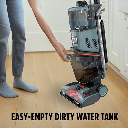 Shark CarpetXpert | Upright Carpet, Area Rug & Upholstery Cleaner | Carpet Shampooer with Handheld Spot & Stain Eliminator | 3 Cleaning Tools | Slate Green | EX151 - style: CarpetXpert HairPro + Spot & Stain
