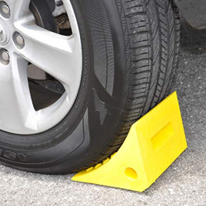 Esco - 12590 Pro Series Wheel Chock for Cars, Trucks and Trailers - size: 5 Ton Load Capacity
