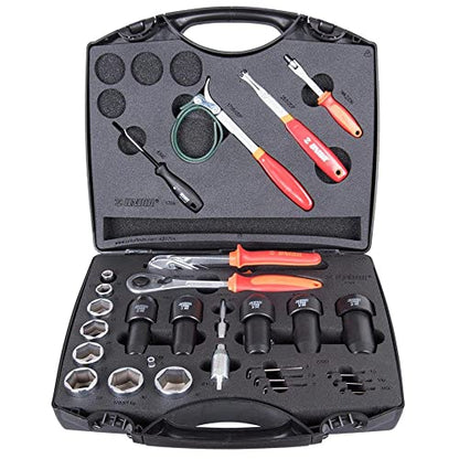 Unior Suspension Service Set: Red | bike-repair-tools
