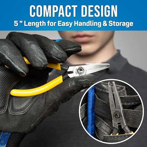 Jonard Tools FP-600, Fuse Puller with Cushion Grip, 5" Length - style: Fuse Puller