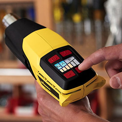 Wagner Spraytech 0503063 FURNO 500 Variable Temp Heat Gun, 2 Nozzles & 12 Temperature Settings Ranging 150°F-1200°F, Electric Heat Gun for Paint Removal, Bending PVC, Crafts and More - size: FURNO 500