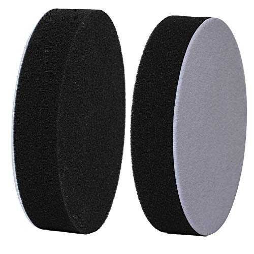 HIFROM 5"/125mm Polishing Buffing Pad Auto Car Drill Polisher Buffer Sponge Pads Set M14 Drill Adapter Replacement for Shank, Car Foam Drill Polishing Pad Kit (Set of 16) - size: 5-Inch