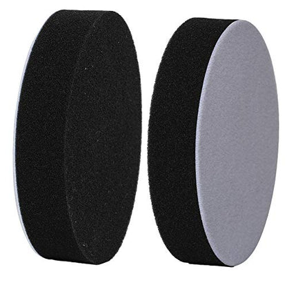 HIFROM 5"/125mm Polishing Buffing Pad Auto Car Drill Polisher Buffer Sponge Pads Set M14 Drill Adapter Replacement for Shank, Car Foam Drill Polishing Pad Kit (Set of 16) - size: 5-Inch