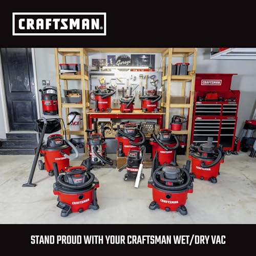 CRAFTSMAN CMXZVBE38605 1-1/4 in. Extension Wand Wet Dry Vac Attachment | Industrial-Grade Shop Vacuum Accessory for Extending Reach While Cleaning, Fits 1-1/4 in. Hose Diameter - size: Extension Wand