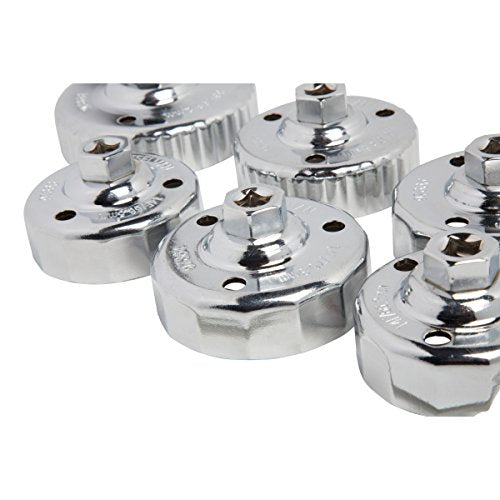 Steelman Low Profile Mazda Oil Filter Cap Wrench Socket Set, 6-Piece - size: 6-Piece Set
