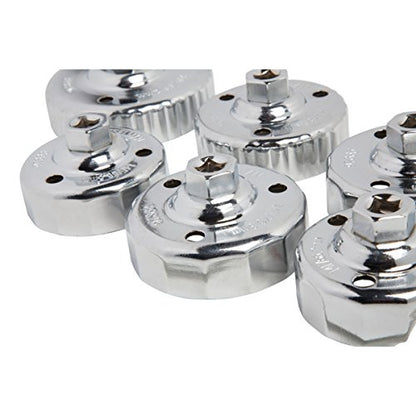 Steelman Low Profile Mazda Oil Filter Cap Wrench Socket Set, 6-Piece - size: 6-Piece Set