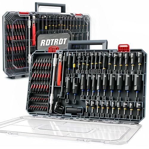 86-Piece Magnetic Impact Nut Driver Set, SAE/Metric Nut Driver Set, Right Angle Drill Driver, Socket Adapters, Bit Holder, Wing Nut Driver, Ratchet Bit Driver, Quick Release Extension, Power Bits - size: 86-Piece Magnetic Impact Nut Driver Set