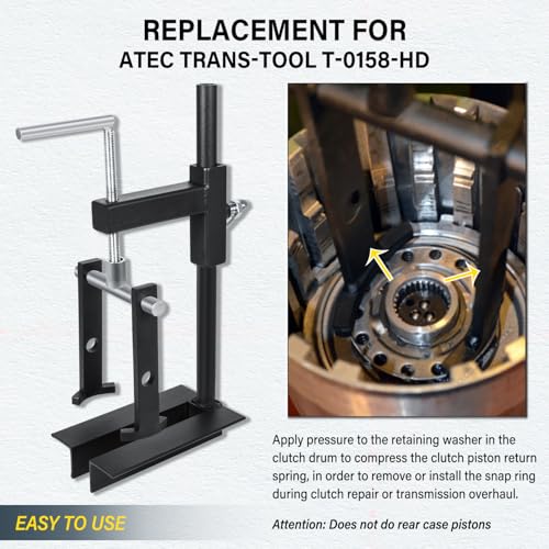 Bonbo T-0158 Universal Clutch Drum Spring Compressor Transmission Tool Heavy Duty Steel
