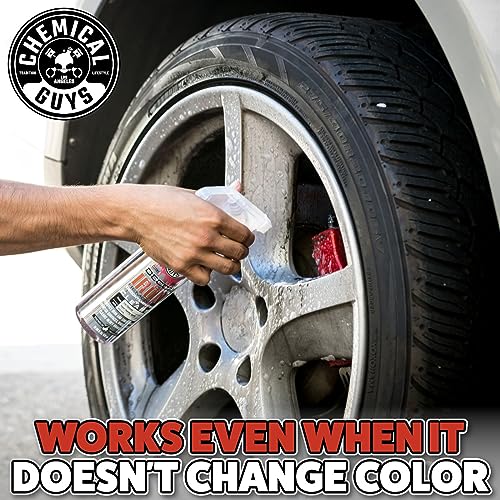Chemical Guys, Decon Pro Iron Remover & Wheel Cleaner, Fallout Spray, 16 oz | Dissolves bonded iron, brake dust and fallout on wheels, calipers and paint, changing color as it works