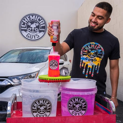Chemical Guys CWS21516 Sticky Snowball Ultra Snow Foam Car Wash Soap (Works with Foam Cannons or Bucket Washes) Safe for Cars, Trucks, Motorcycles, RVs & More 16 fl oz, Cherry Scent - size: 16 Fl Oz (Pack of 1)