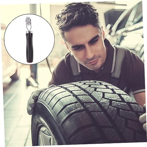 Tire Compaction Roller for Car Repair Black Tire Stitch Wheel High Temperature Resistance Lightweight Portable and Sealing Performance - color: Black