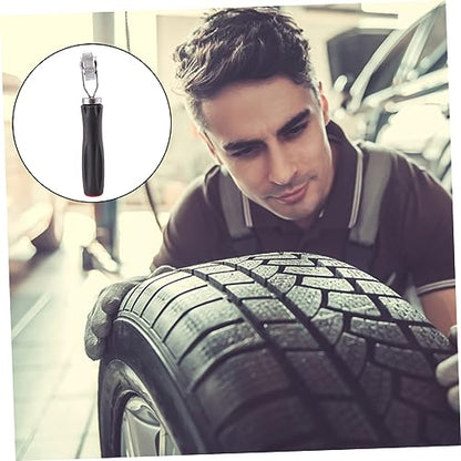 Tire Compaction Roller for Car Repair Black Tire Stitch Wheel High Temperature Resistance Lightweight Portable and Sealing Performance - color: Black