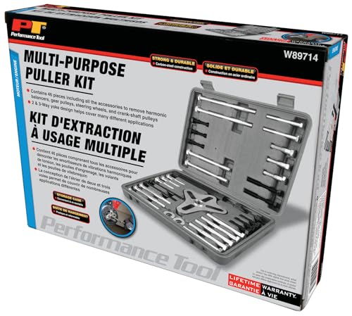 Performance Tool W89714 46 pc. Multi-Purpose Puller Kit - style: 46 pc. Multi-Purpose Puller Kit