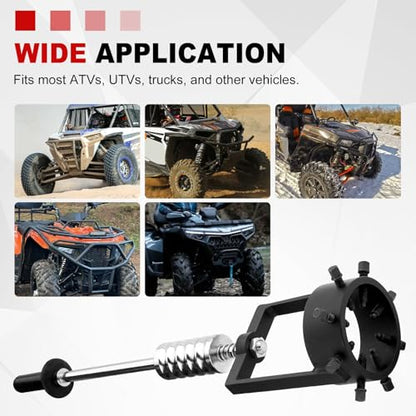 3.75" CV Axle Puller Tool with 8 Bolts, Axle Shaft Removal Tool, Slide Hammer Puller Set Heavy-Duty for UTV/ATV, Trucks