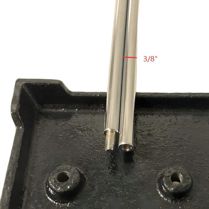EBT2 1000ml Glass Separatory Funnel Set, PTFE Stopcock with Casting Iron Support Stand, Clamp and PP Holder
