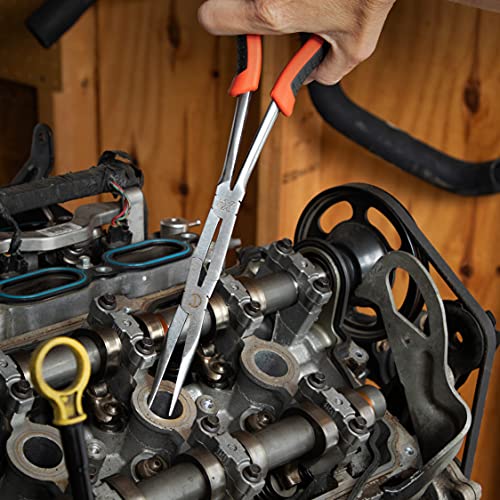 Crescent 13" X2™ Dual Material Long Reach Bent Nose Pliers - PSX201C-06