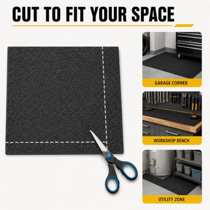 31" x 36" Garage Floor Mat, Oil Spill Mat for Under Car Motorcycle, Reusable Absorbent Leakproof Maintenance Mat, Protect Garage Driveway Floor from Oil Spills, Stains Splashes