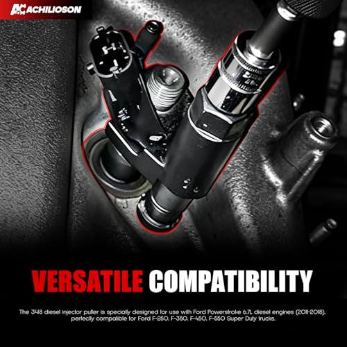 Fuel Injector Removal Tool Kit 3418 | for Ford 6.7L Powerstroke Diesel, Compatible with for F-250 F-350 F-450 F-550 2011-2018 - size: 3418 Injector Puller Removal Kit