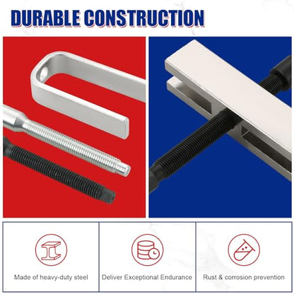 NYXOVA Car Steering Wheel Puller, Automotive Car Steering Wheel Puller Compressor Remover Set, Vehicle Steering Wheel Lock Plate Removal Tool Kit
